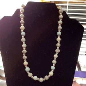 Vera Beads Necklace. Beautiful pastel tone color